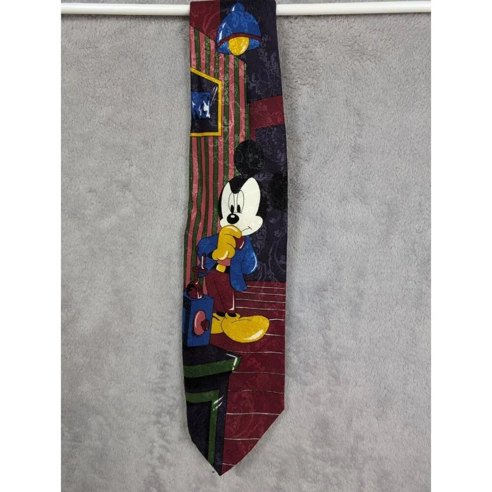 Vintage Disney Mickey Mouse Ulimited Tie Disneyland Park Resort